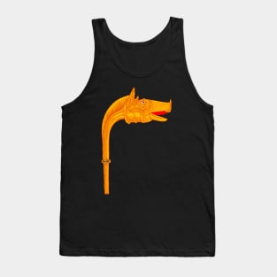 Carnyx Celtic War Horn Tank Top